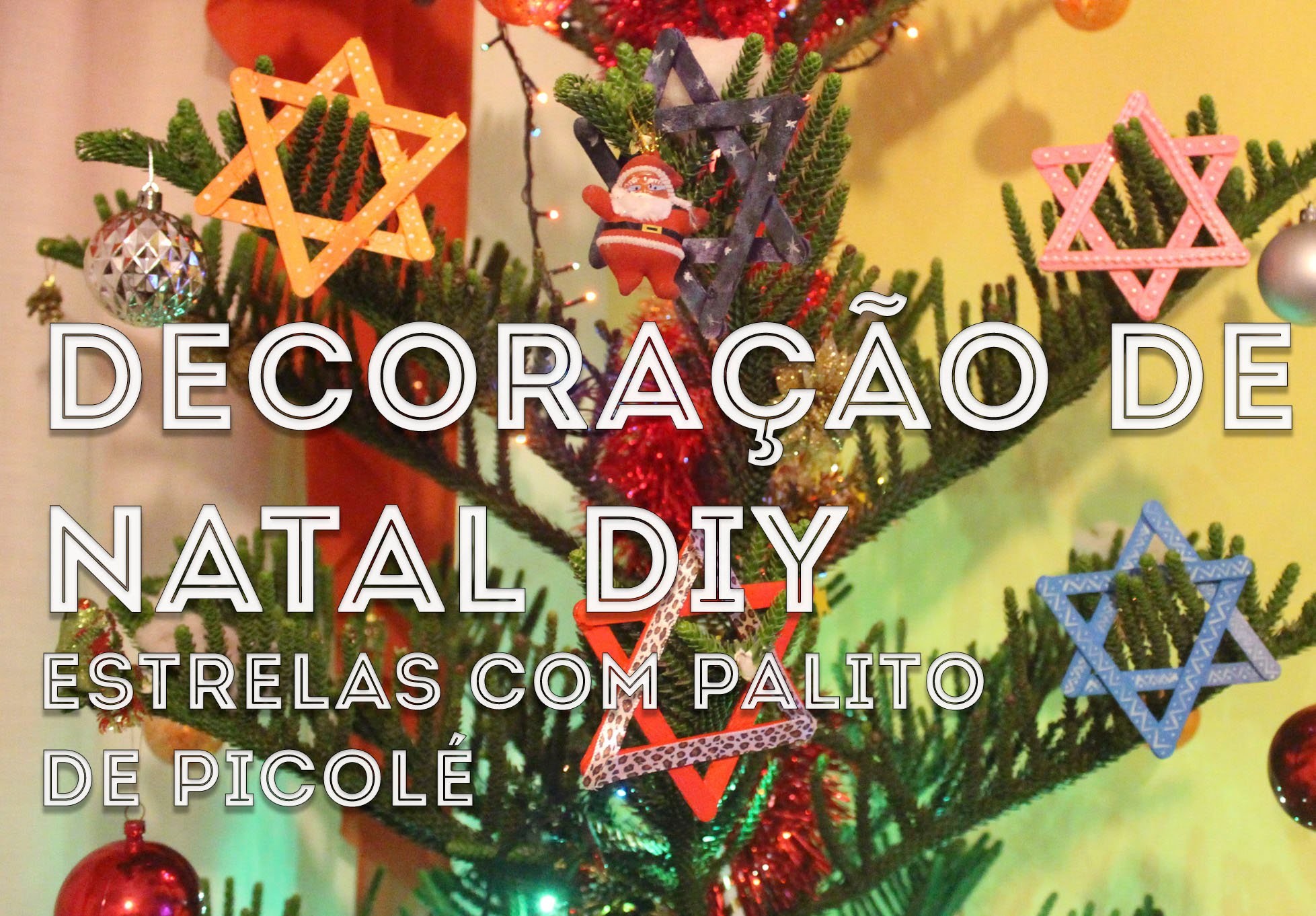 Decoração de Natal DIY