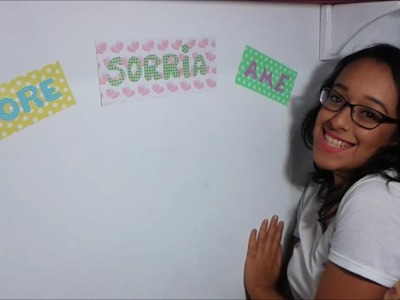Decoração na parede sem gastar muito - DIY