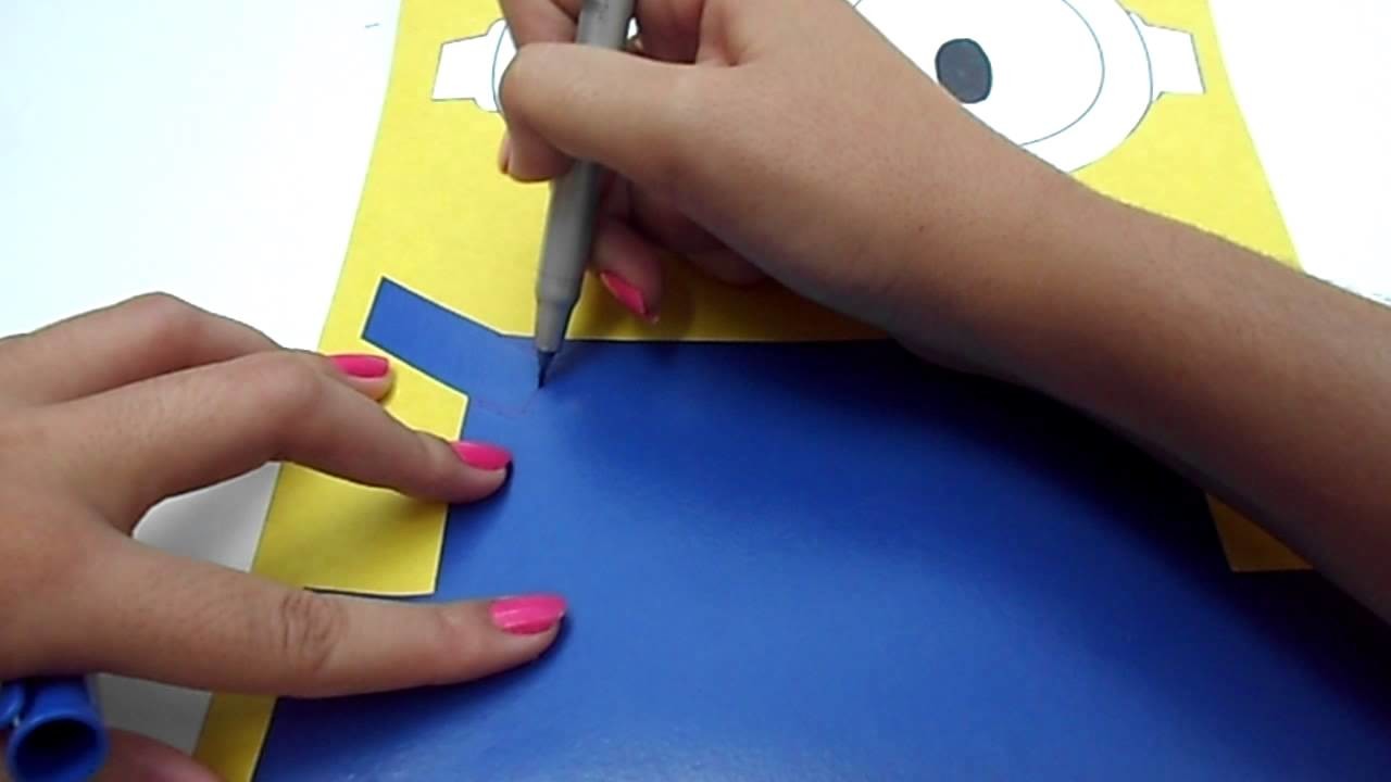 DIY: Caderno dos Minions