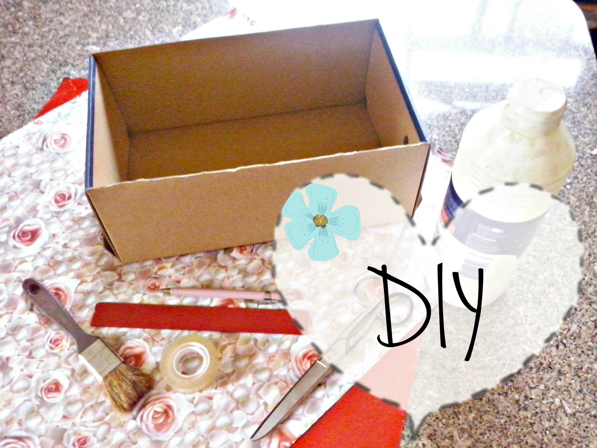 DIY CAIXA ORGANIZADORA