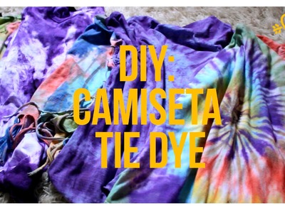 DIY: Camiseta Tie Dye