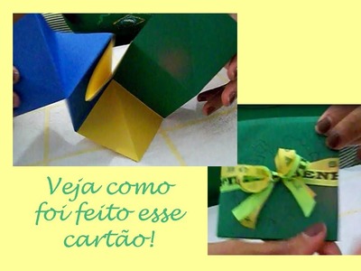 DIY - Cartão para datas comemorativas