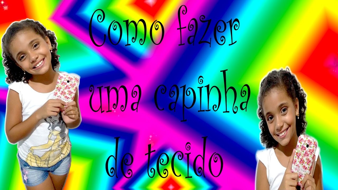 DIY: Como fazer capinha de tecido