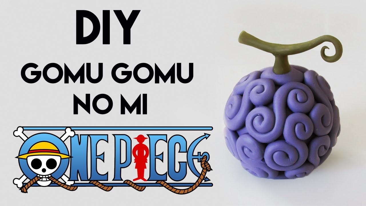 DIY: Como Fazer Gomu Gomu No Mi de ONE PIECE - Devil Fruit Tutorial