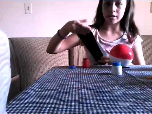 DIY COMO FAZER UMA POKEBOLA  de qualquer tipo