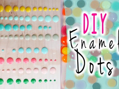 DIY Enamel Dots (Como fazer as famosas miçangas derretidas) PT-BR