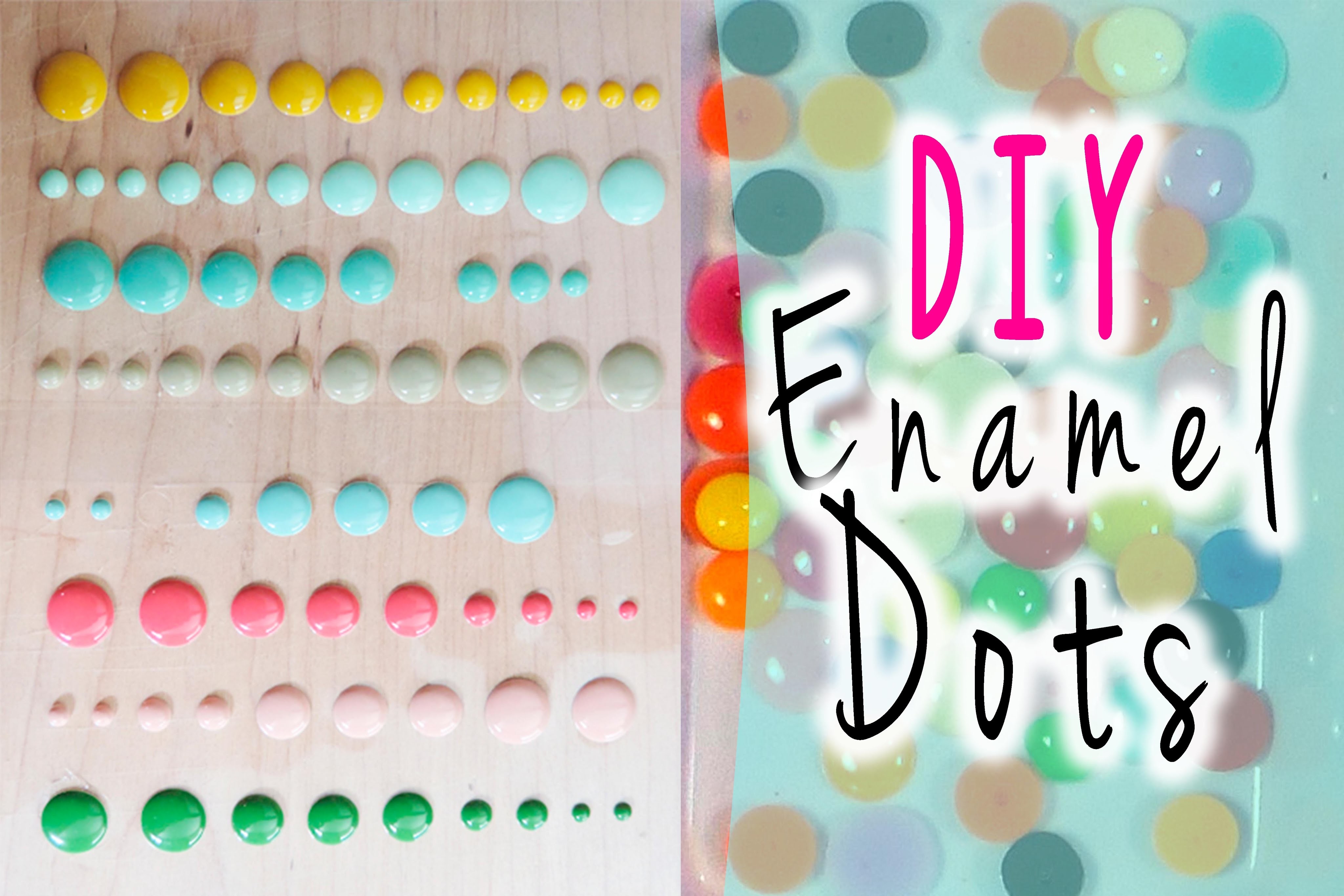 DIY Enamel Dots (Como fazer as famosas miçangas derretidas) PT-BR