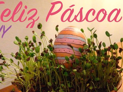DIY - Enfeites com ovo para Páscoa