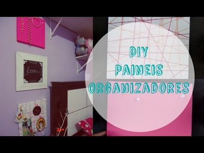 Diy(Faça você mesmo) Paineis organizadores fofos