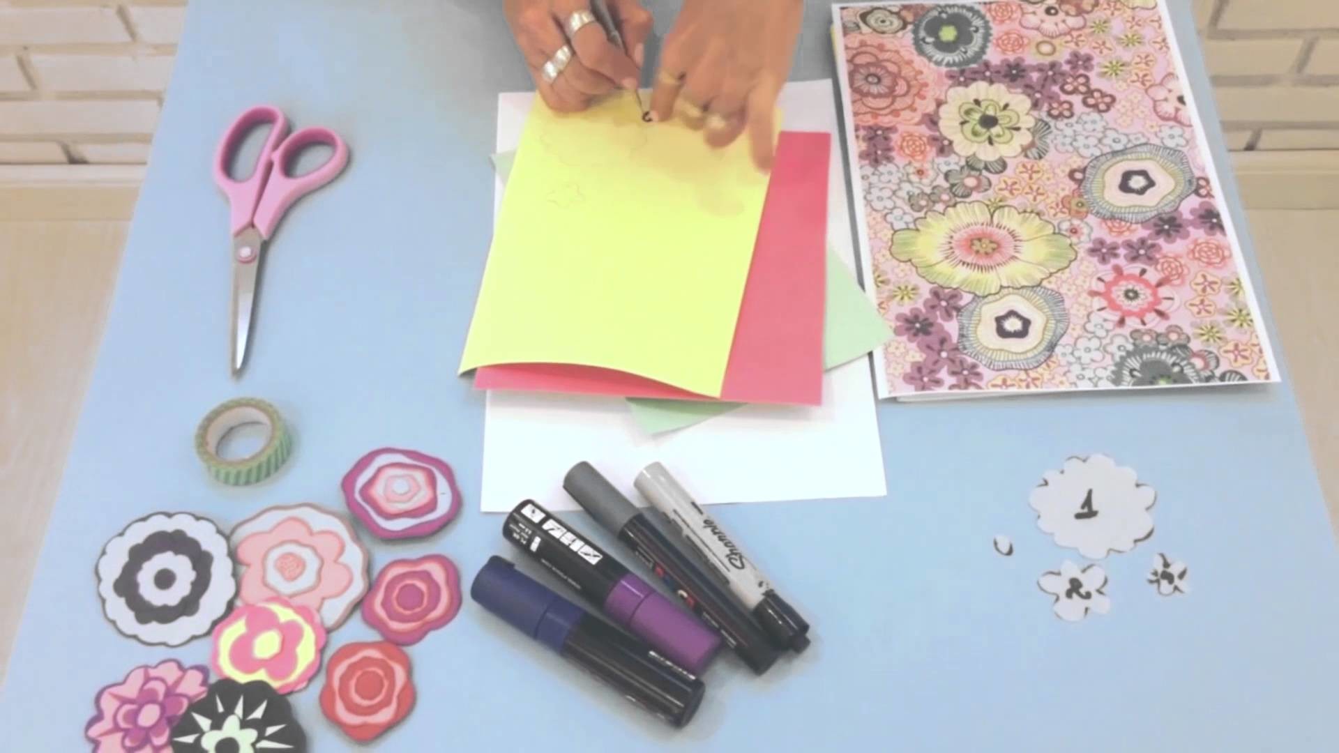 DIY flores de papel da Green por Bárbara Chiré  - 2