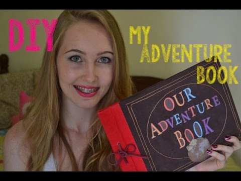 DIY: Livro de Aventuras.My Adventure Book
