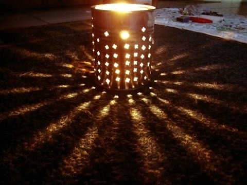 DIY: Luminaria para o Natal (Lata de Leite Ninho) Passo a Passo!!
