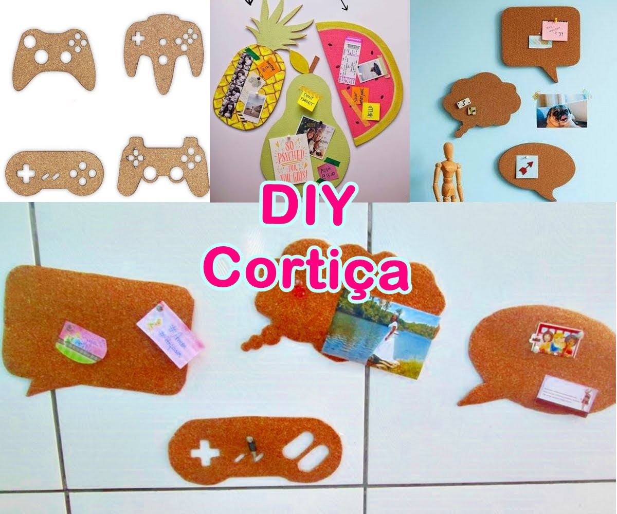 Diy Muralzinho de Cortiça. DIY Muralzinho Cork