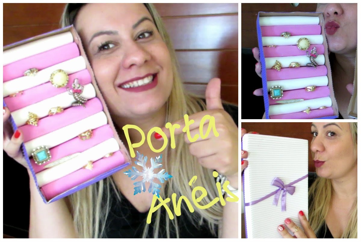 DiY- Porta Anéis fácil com EVA- Desabafo.com