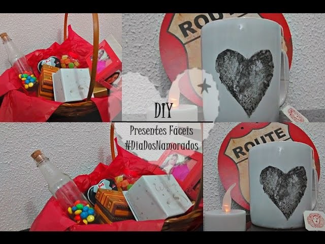 DIY: Presentes Fáceis #DiaDosNamorados | Por:TatahDiz