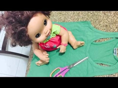 DIY Roupinha Baby Alive