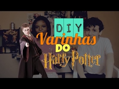 Não são apenas Livros - DIY: Varinhas Harry Potter