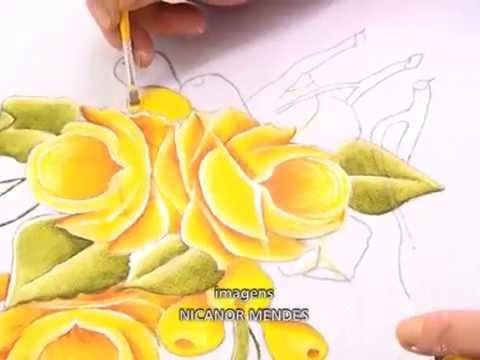 Pintura em tecidos - Artesanato em tecido