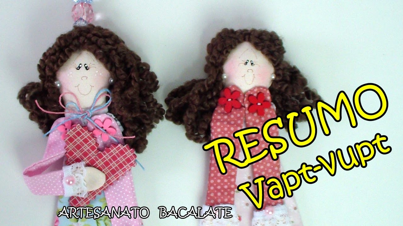 Vapt-vupt Boneca Marcador de Página Bacalate - RESUMO DIY Book Marker, muñeca de libro