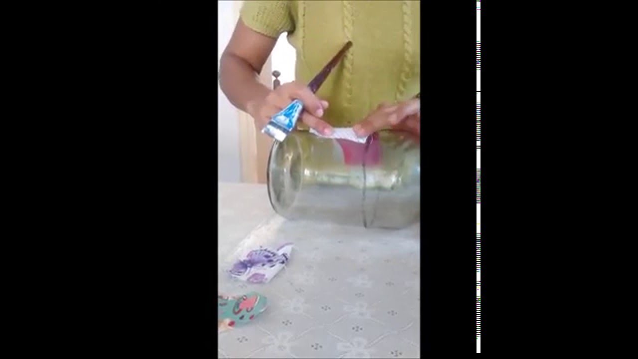 Artesanato com vidro