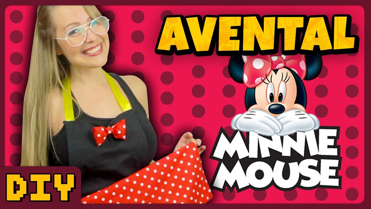 Avental da Minnie - DiY Geek