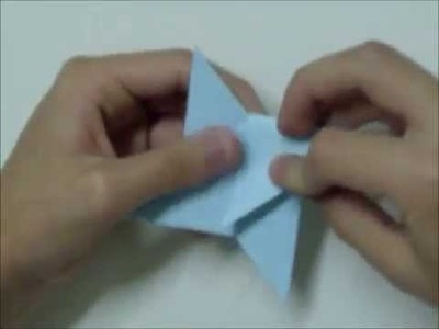 Como fazer uma Estrela Ninja de 4 pontas de Origami