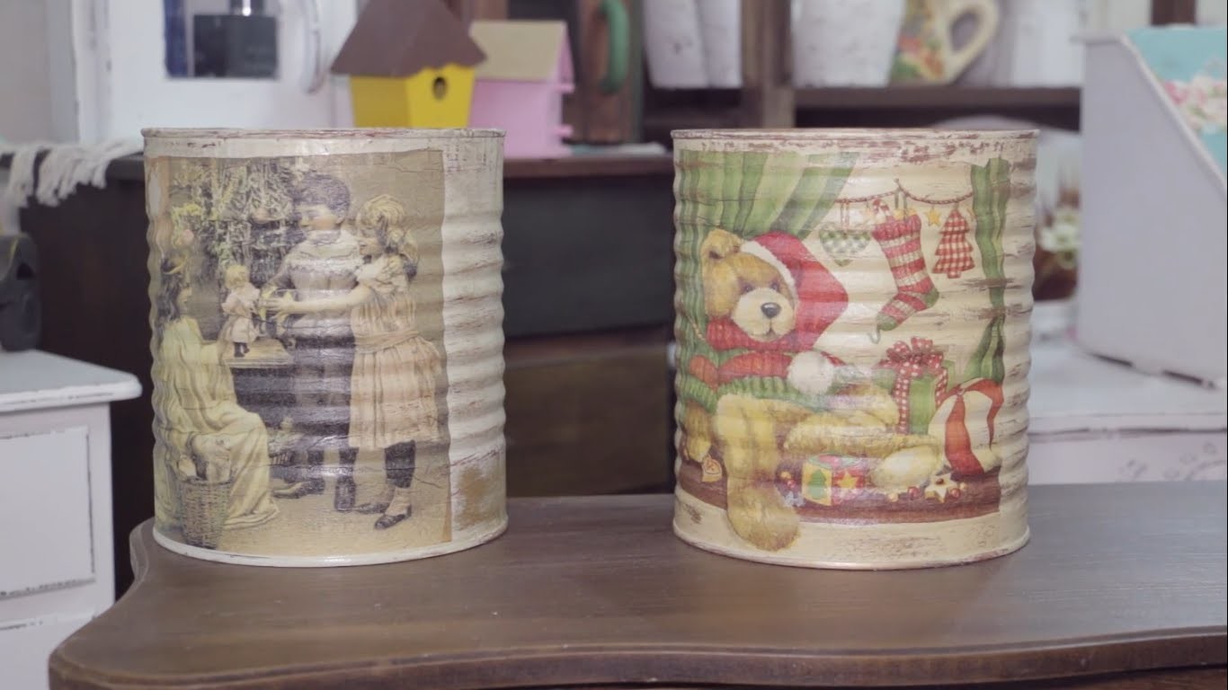 Descubra como fazer um artesanato natalino lindo usando latas. Tudo aqui no Programa Evidência.