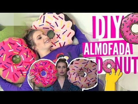 DIY: ALMOFADA DE DONUT ♡ Fácil