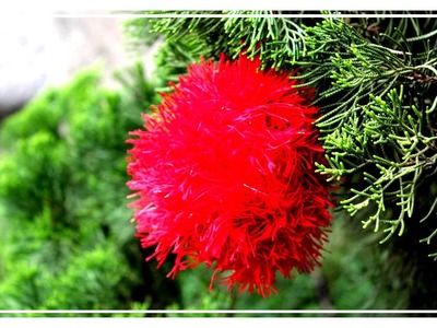 DIY: BOLINHA DE PLUMA - ESPECIAL NATAL | IDEIAS DIY!