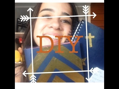 DIY: Caderno e agenda customizados por menos de R$20,00 !