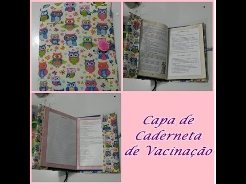 DIY: Capa de Caderneta Vacinação ( Com Caixa de Leite )