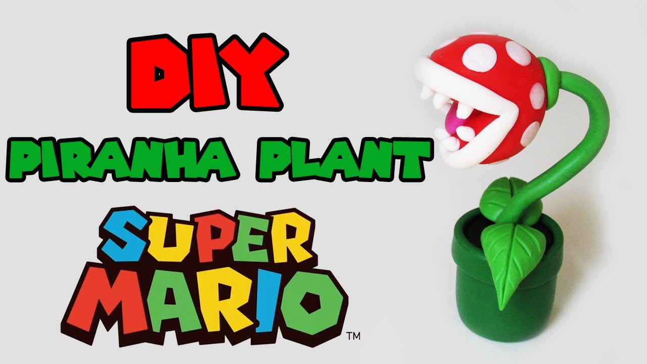 DIY: Como fazer a Piranha Plant de Super Mario Bros