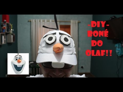 DIY- COMO FAZER UM BONÉ DO OLAF!❄️