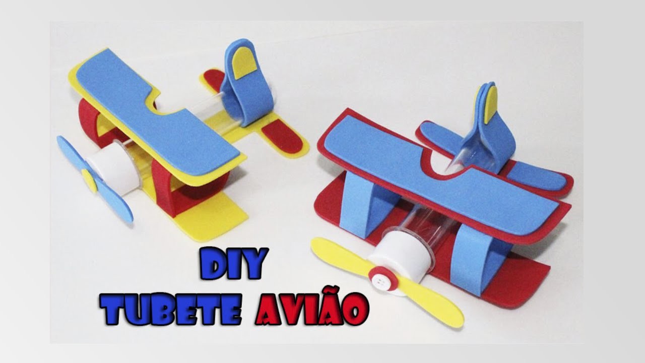 DIY crafts: tubete avião para lembrancinha do pequeno princípe
