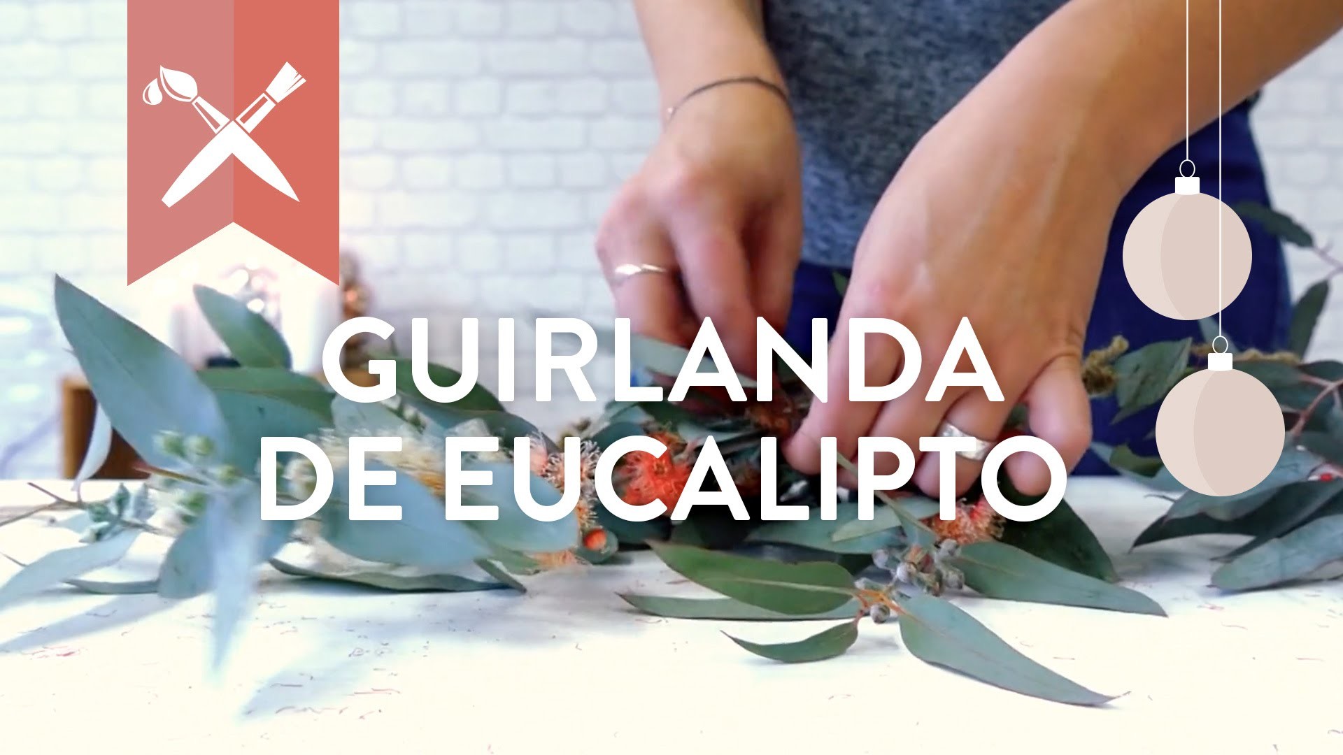 DIY de Natal - Guirlanda de Eucalipto