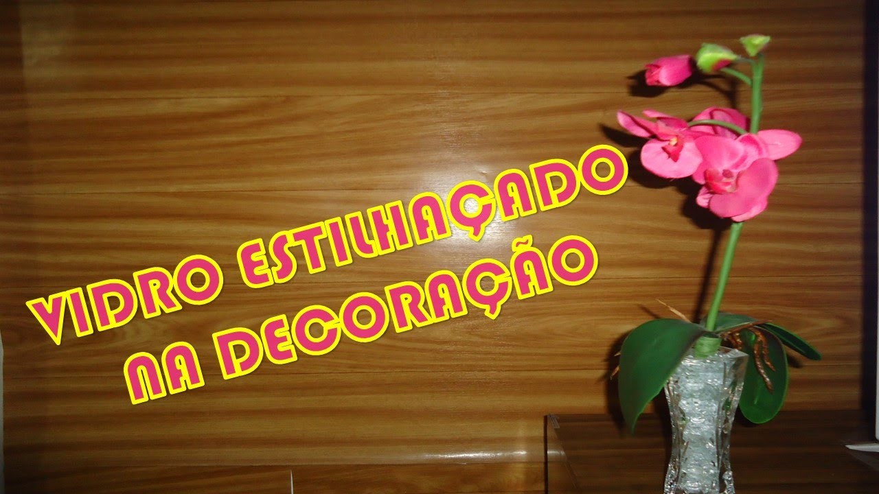 DIY: DECORAÇÃO SEM CUSTO COM VIDRO ESTILHAÇADO