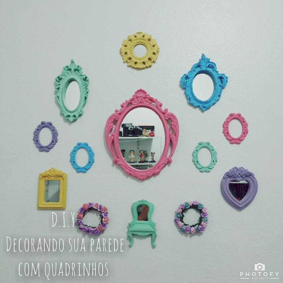 DIY DECORANDO SUA PAREDE COM QUADRINHOS PROVENÇAIS