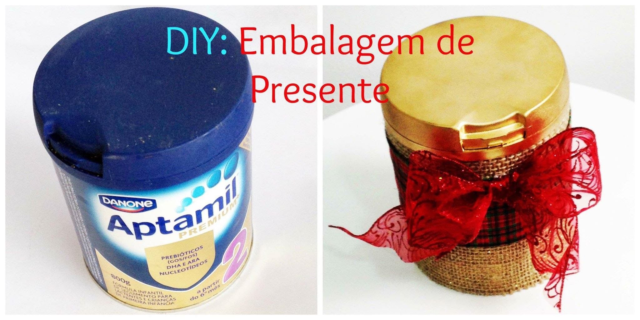 DIY: Embalagem de presente