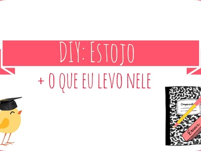 DIY Estojo + o que levo nele | by Amanda Peddinghaus  (atualizado)