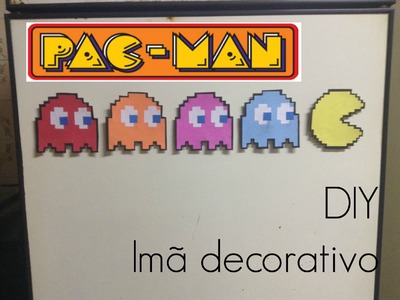 DIY Imã geek  -  Pac-Man