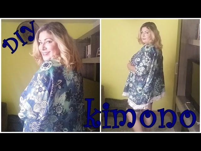 DIY: kimono sem costura