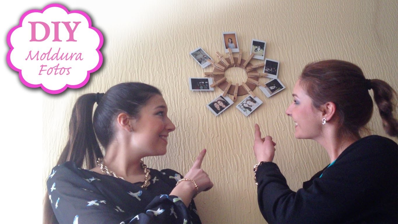 DIY Moldura de Fotos