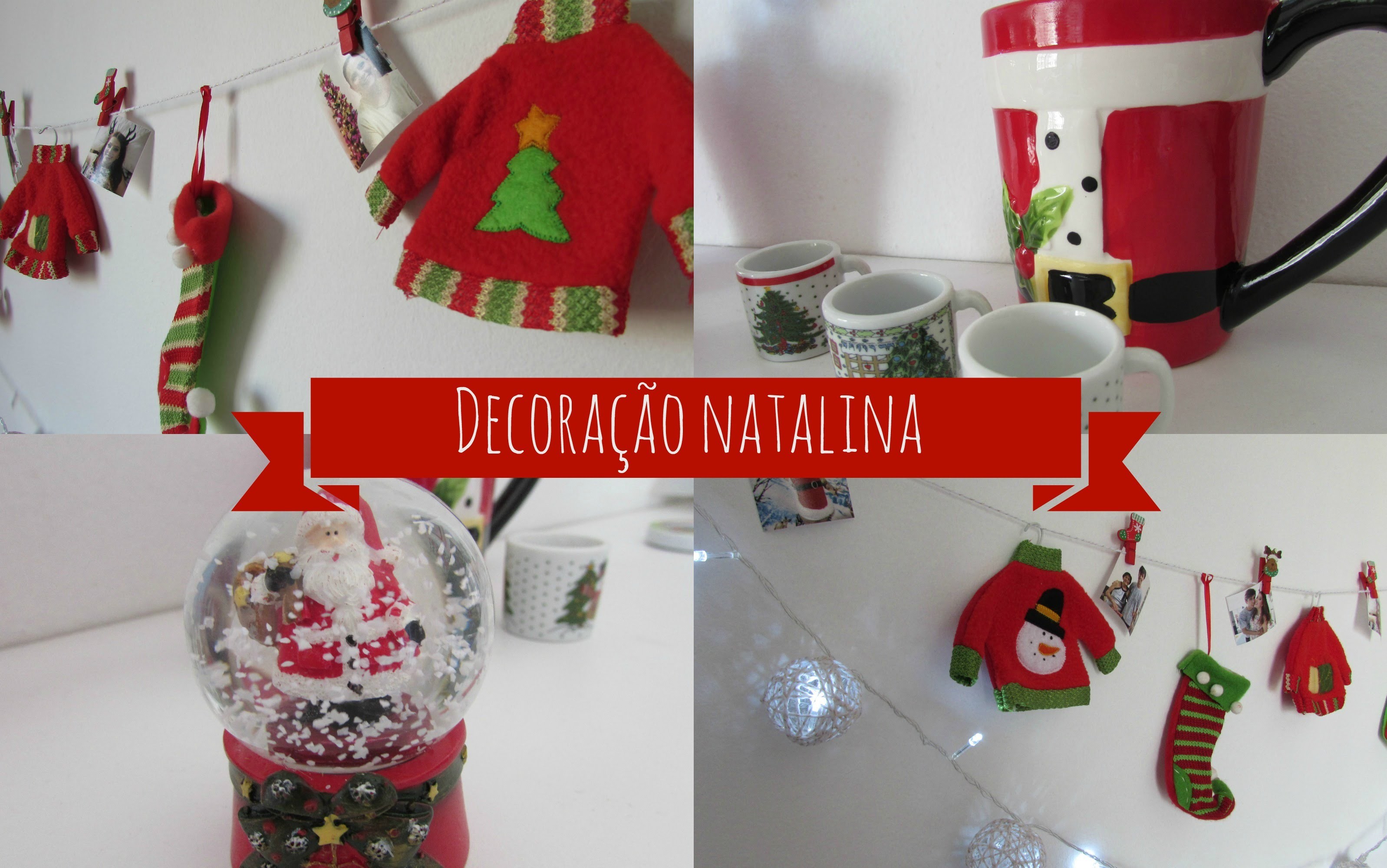 DIY Natal | Decoração natalina