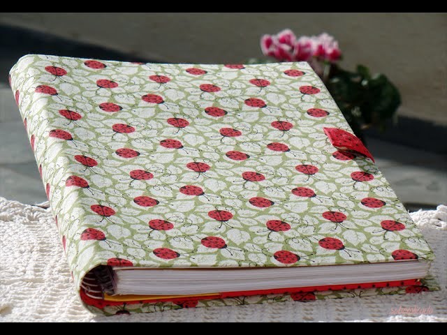 #DIY Porta caderno em tecido (cartonagem) - Passo a passo
