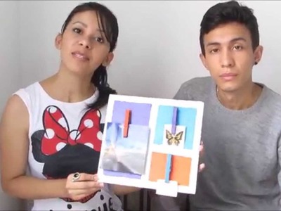 DIY :: Porta Retrato.Recado