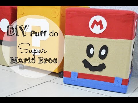 DIY:: Puff do Super Mario Bros #2 - Sem Rótulos geek