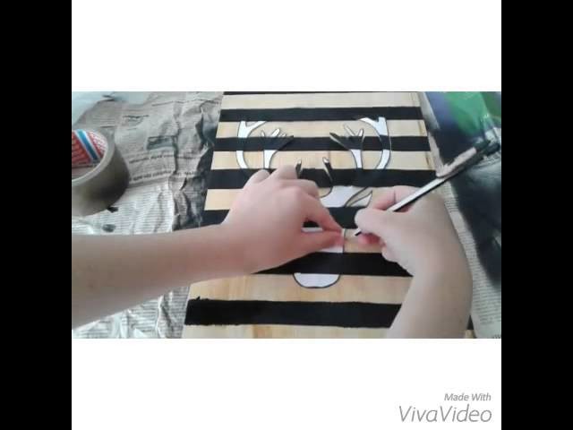 DIY- Quadro de alce