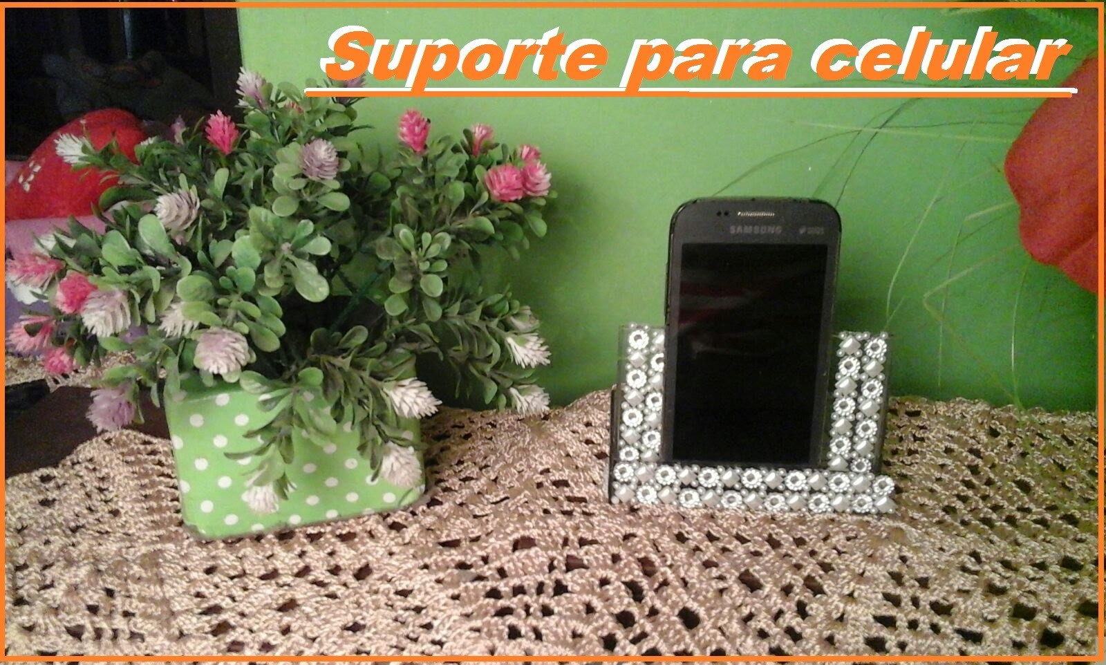 Diy: Suporte para Celular