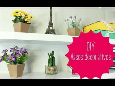 DIY: Vasinhos decorativos