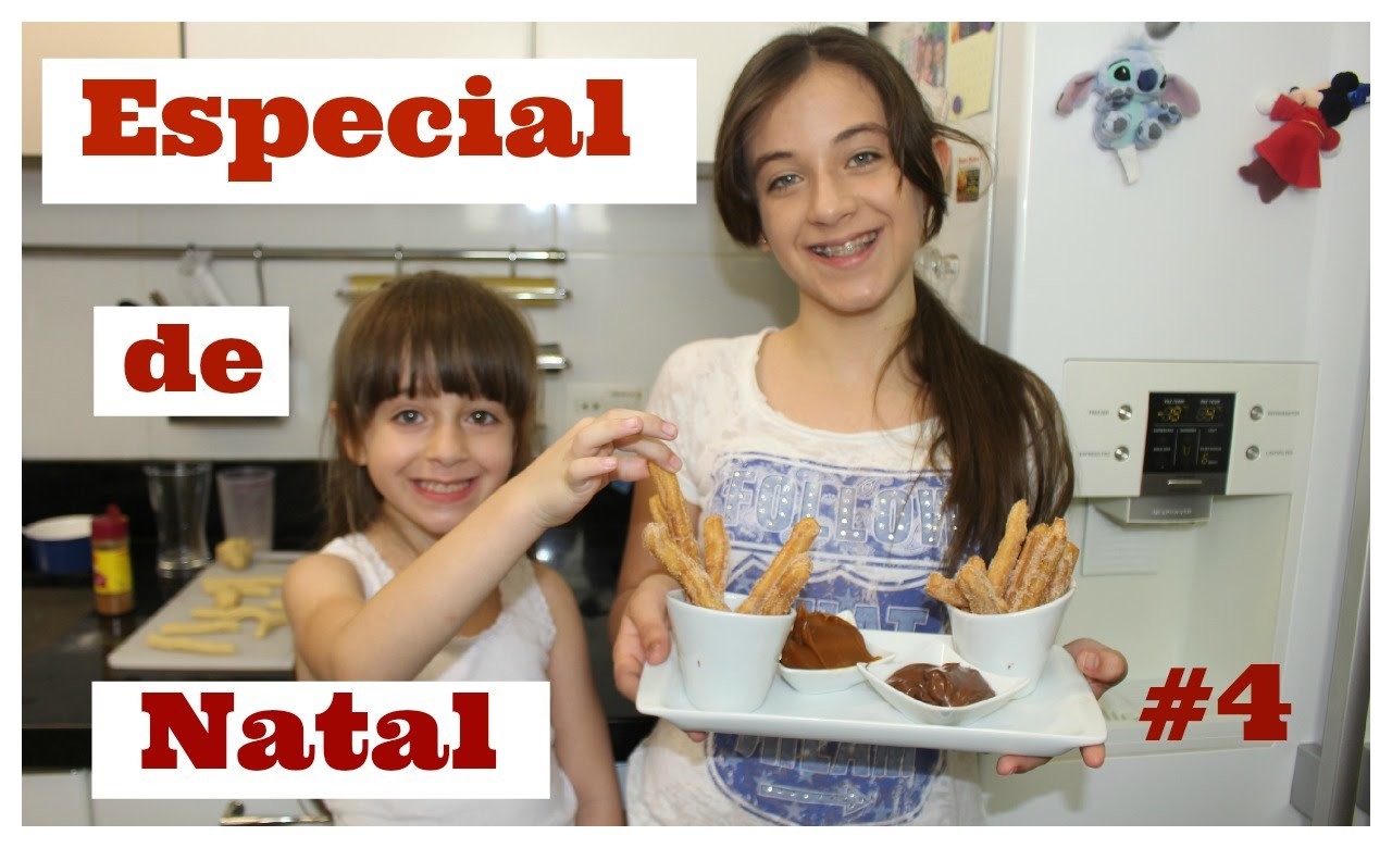 Especial de Natal #4 : DIY Churros Gourmet com Carol Santina #Vlogmass